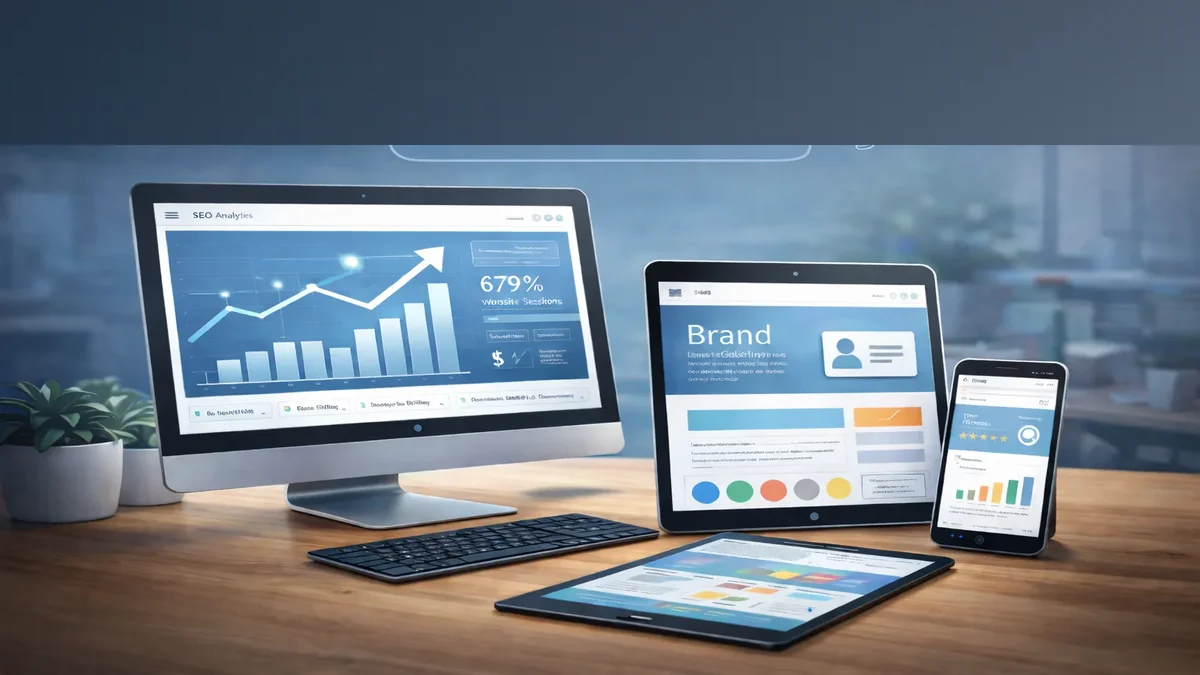 SEO analytics, digital marketing performance, and brand presence dashboards for Phoenix Valley businesses